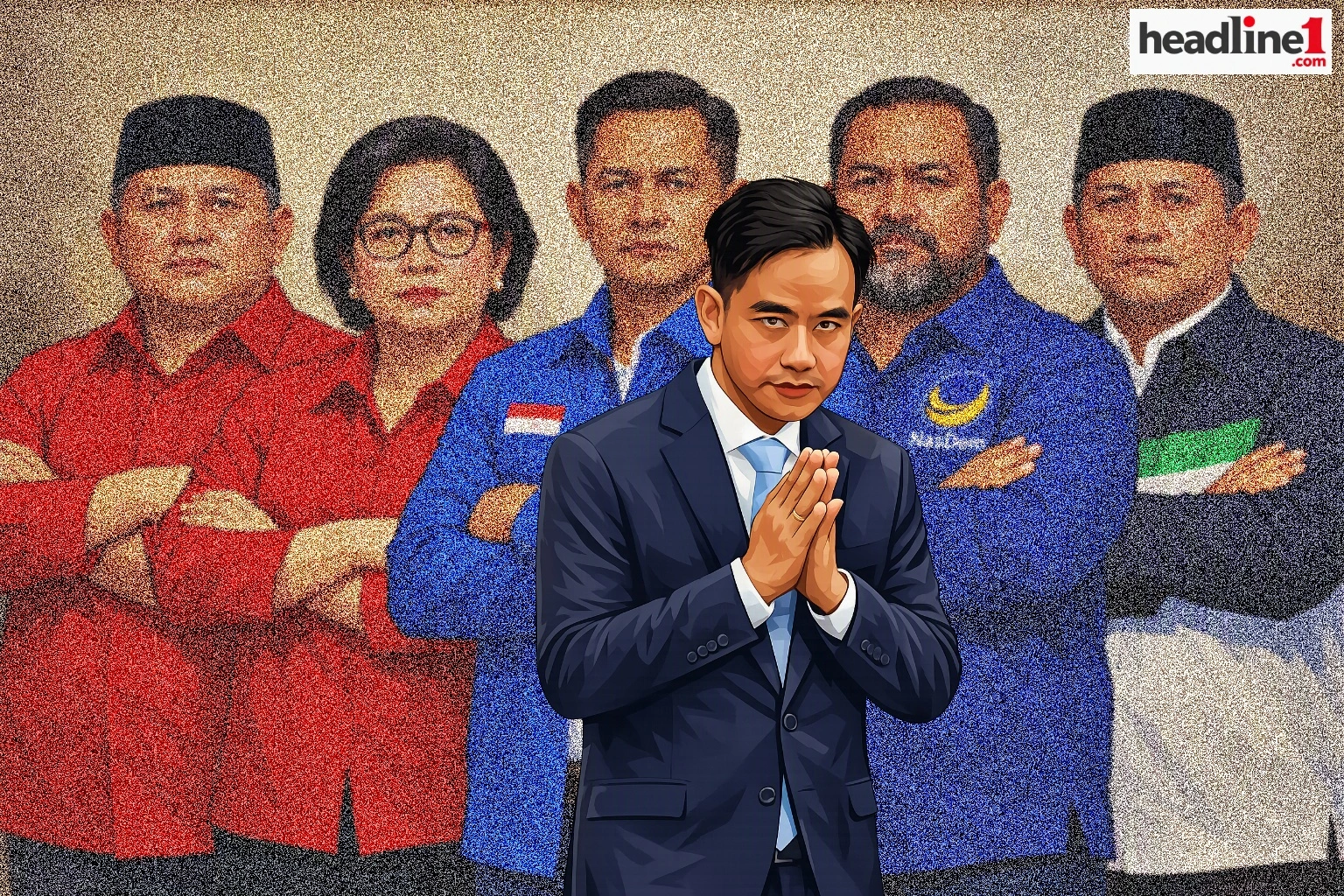 Nasib Gibran di Tangan Ketua Parpol, Jalan Terjal Pemakzulan