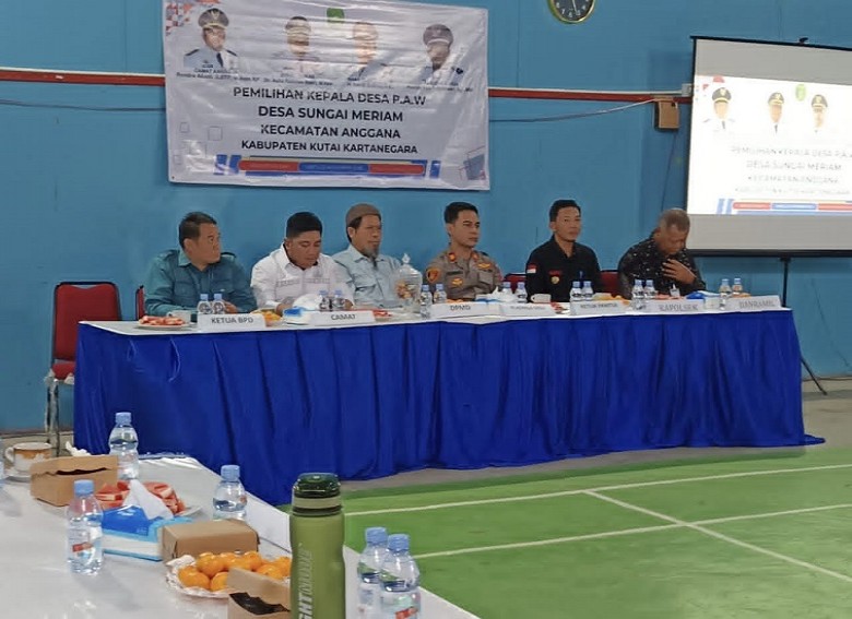 Pemilihan Kades Antarwaktu di Sungai Meriam Berjalan Kondusif, DPMD Kukar Pastikan Pemerintahan Desa Tetap Stabil