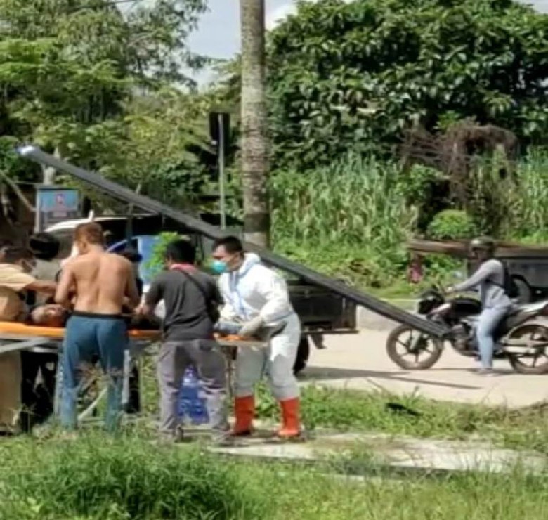 Seorang Pekerja Telkom Tersengat Listrik