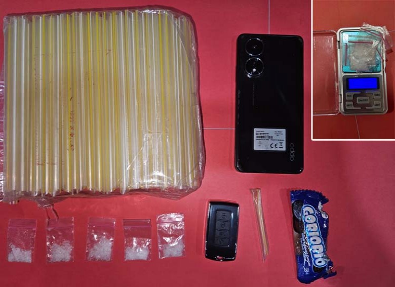 Satresnarkoba Polres Berau Amankan Tersangka Peredaran Narkoba dengan Barang Bukti 3,30 Gram Sabu