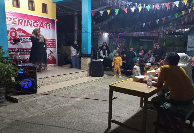 Meriahkan HUT RI ke 78, Forum Pemuda RT 29 Kelurahan Melayu Gelar Berbagai Lomba