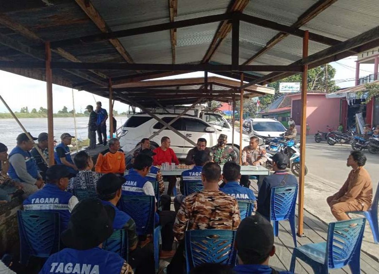 Akibat Laka Air Seorang Pemuda Tenggelam di Perairan Sungai Mahakam Desa Kota Bangun Ilir