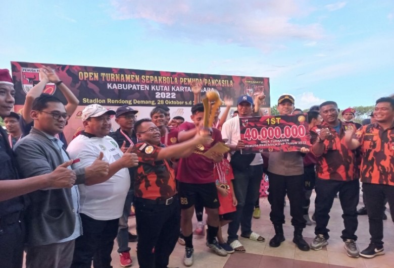 Turnamen Sepak Bola Pemuda Pancasila Resmi Ditutup, Ketua Askab PSSI Berharap Persepakbolaan Terus Maju