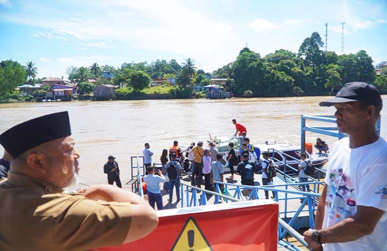 Libur Panjang Lonjakan Penumpang ke Derawan dan Maratua Meningkat Signifikan, Wabup Gamalis Pantau Langsung ke Lapangan