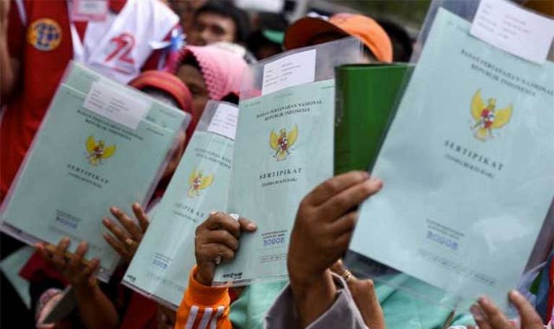 Tahun 2021, Kementerian ATR Targetkan 8,3 Juta Sertifikasi Tanah