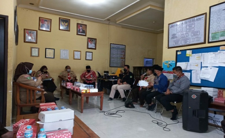 Kwarda Kaltim Lakukan Penilaian Kwarcab Tergiat