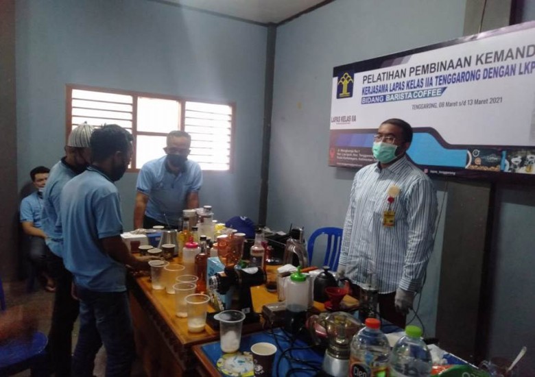 120 Warga Binaan Lapas Kelas IIA Tenggarong Dilatih Keterampilan Kemandirian