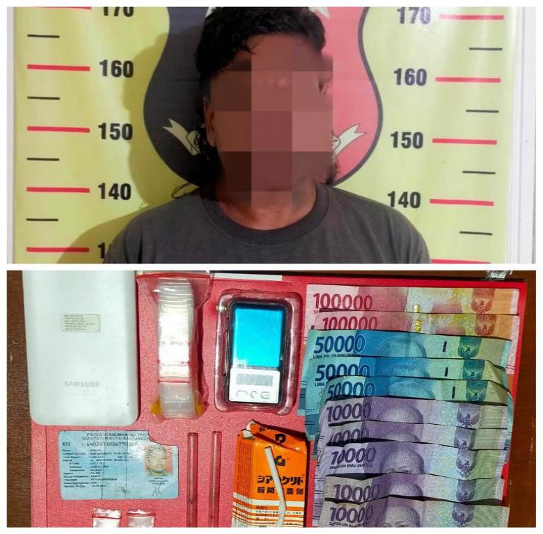 Seorang Pengedar Sabu Sabu di Sebulu Diamankan Polisi