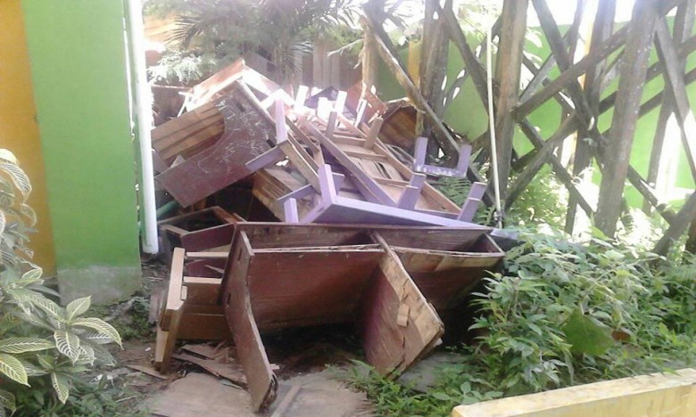Kondisi Meja-Kursi SDN 09 Banyak Rusak, Berulang Kali Mengusulkan Tak Pernah Digubris Pemerintah Kukar