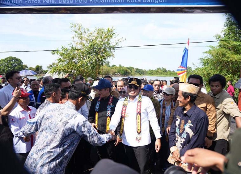 Gubernur Rudy Kunjungan Kerja ke Wilayah Utara, Cek Kondisi Jalan Provinsi dan Nasional