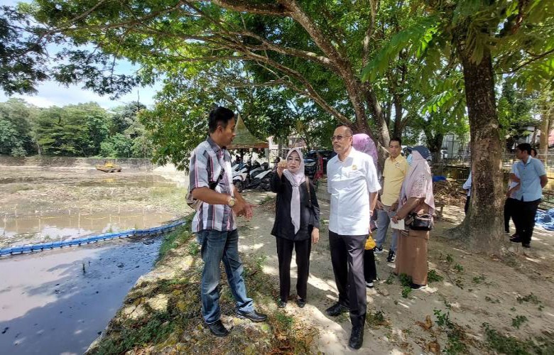 Komisi III DPRD Balikpapan Sidak Bendali Telaga Sari