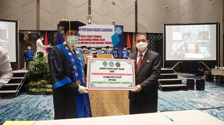 Untuk Pendidikan Pertanian, Pemprov Hibahkan Lahan ke Politani