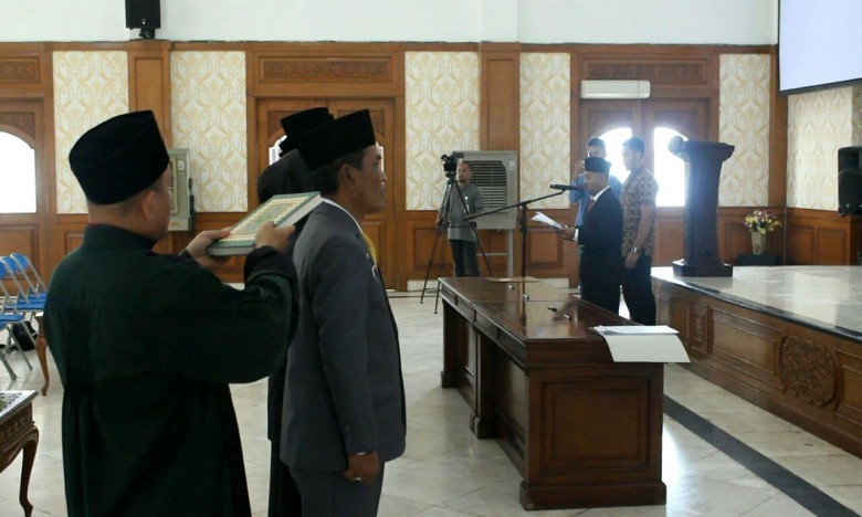 18 Camat se Kukar Dilantik jadi PPAT