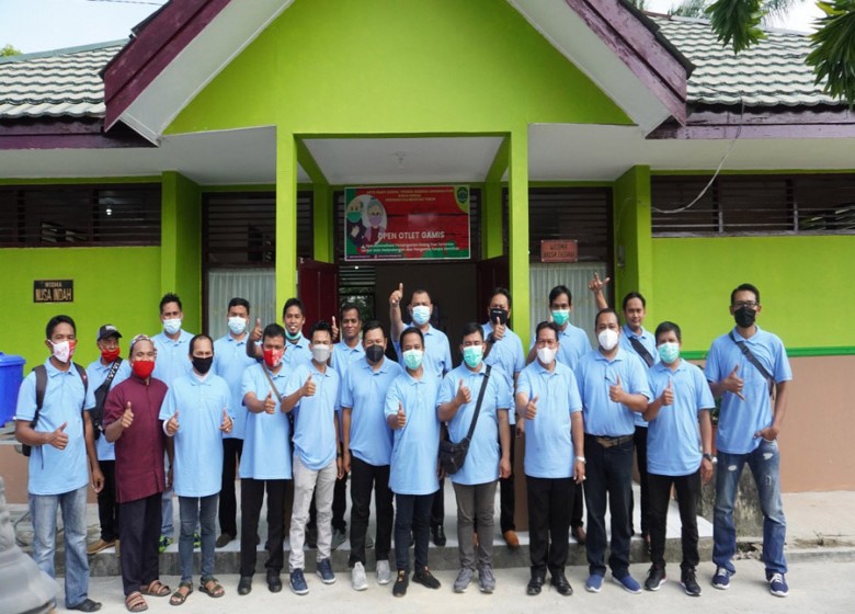 Kadis Sosial Launching Open Otlet Gamis, Inovasi yang Belum Pernah Dilakukan