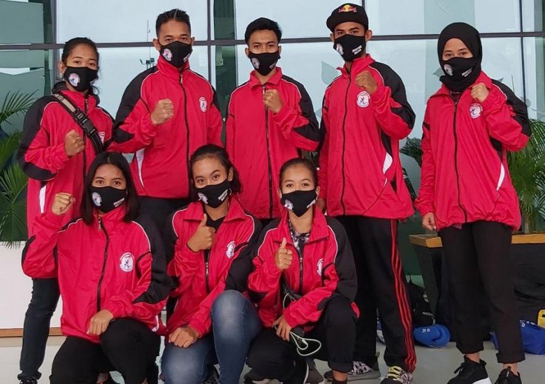 7 Atlet Muathai Kukar Wakili Kaltim Ikuti Kejurnas