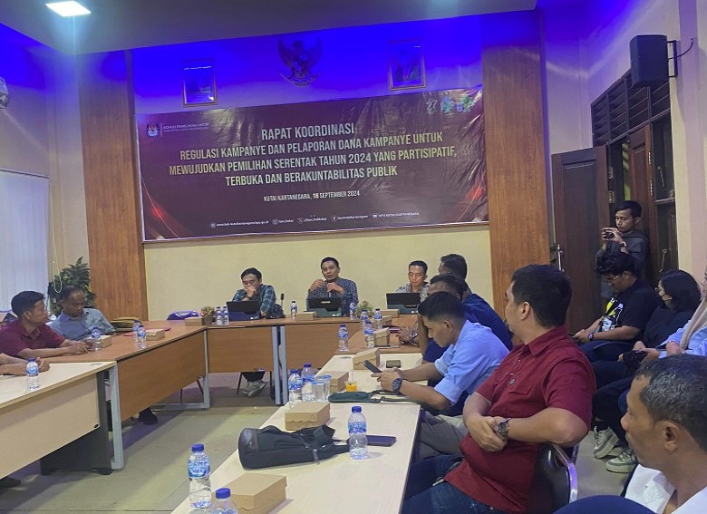 Gelar Rakor, KPU Kukar Sampaikan 7 Point Penting Pilkada 2024