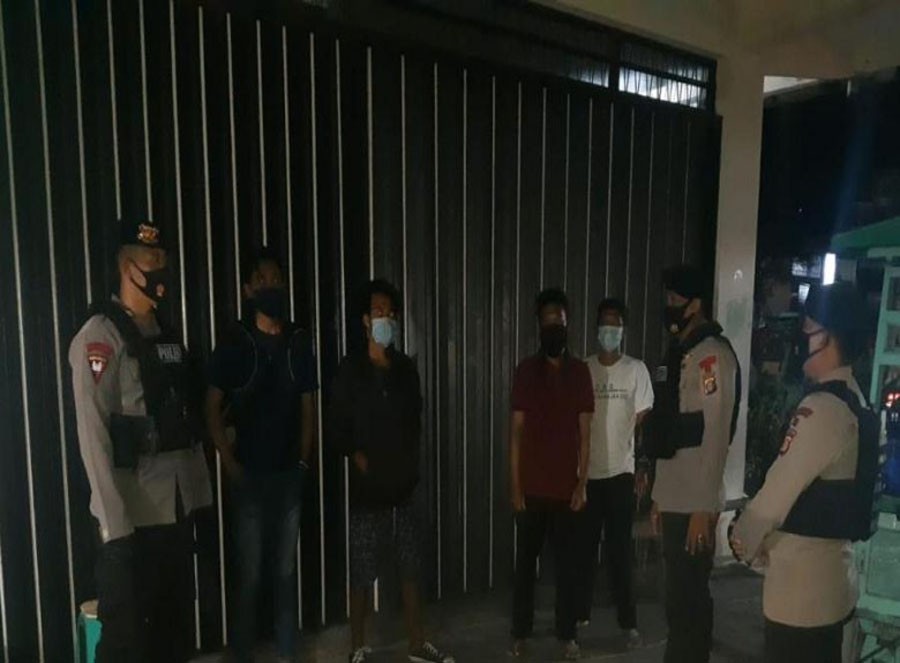 Batalyon A Pelopor Brimob Polda Kaltim Gencarkan Patroli