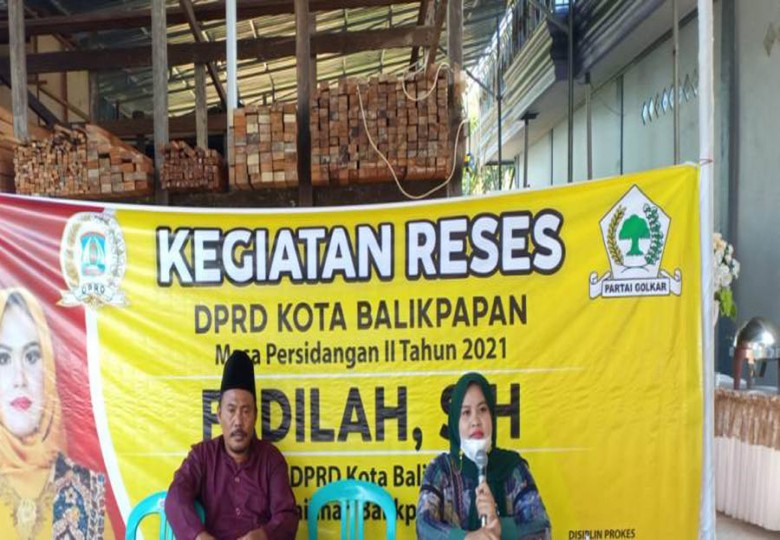 Serap Aspirasi, Anggota DPRD Balikpapan Fadilah Lakukan Reses