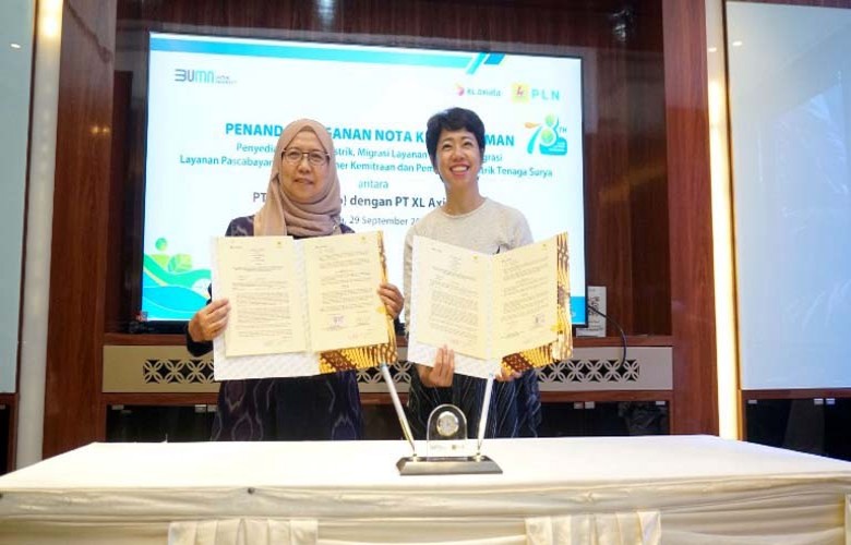 Tingkatkan Sinergi Bisnis, XL Axiata – PLN Kolaborasi Integrasi Produk dan Gali Potensi Bisnis