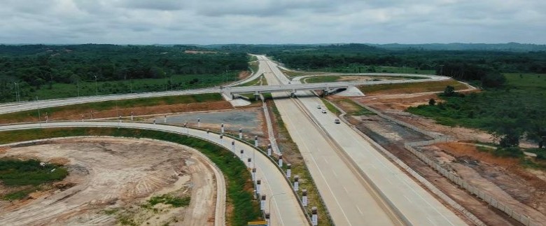 2021 Proyek Jalan Tol Balikpapan-Samarinda Rampung