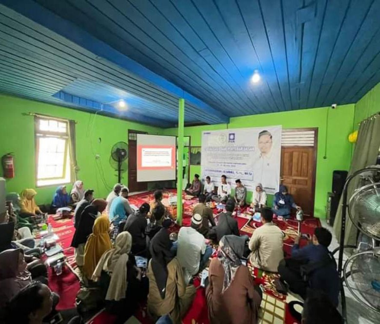 Baharuddin Demmu Gelar Sosper Bantuan Hukum di Desa Separi