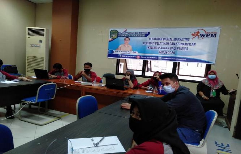 Gelar Pelatihan WPM, Dispora Kukar Ciptakan Wirausaha Handal