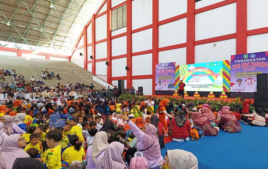 Peringatan Hari Anak Nasional, Disdikbud Kukar Tekankan Pentingnya Pendidikan dan Gizi Seimbang