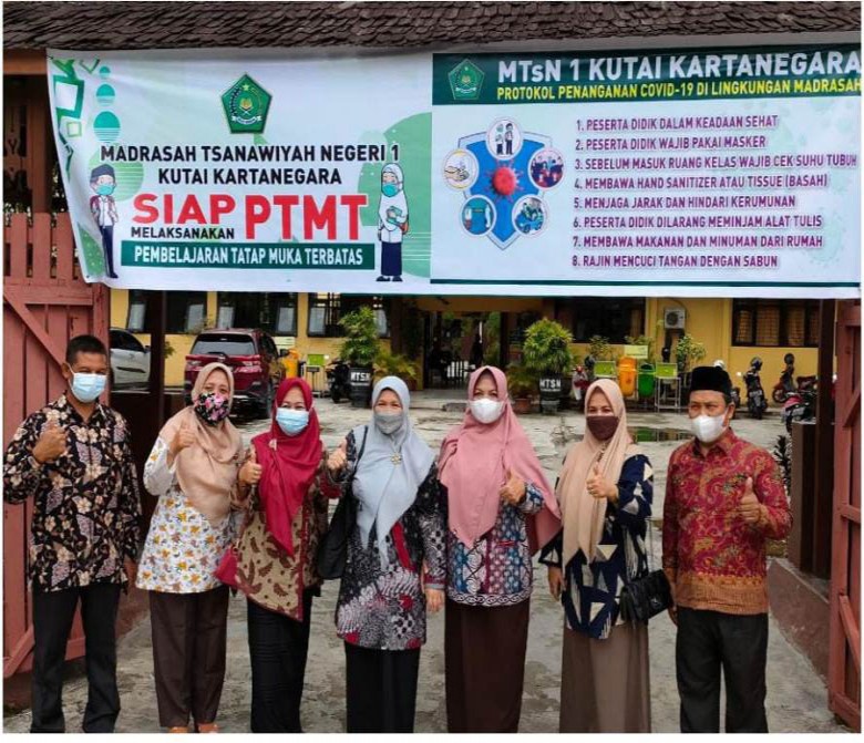 Pekan Depan, MTs Negeri 1 Kukar Mulai Laksanakan PTM