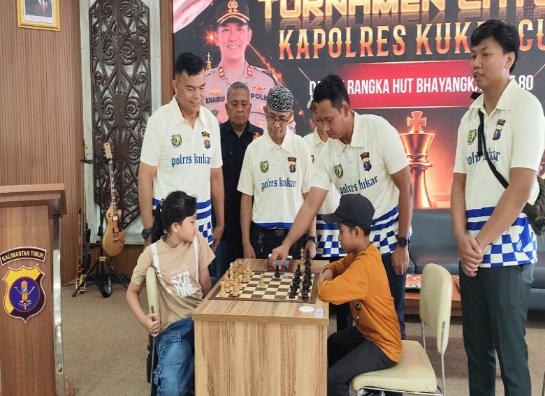 Turnamen Catur Kapolres Kukar Cup 2026 Buka Kesempatan Pecatur Non-Master Tampil