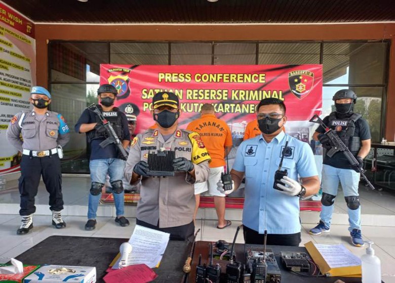 Dua Pelaku Pencuri HT di Tenggarong Diringkus Polisi
