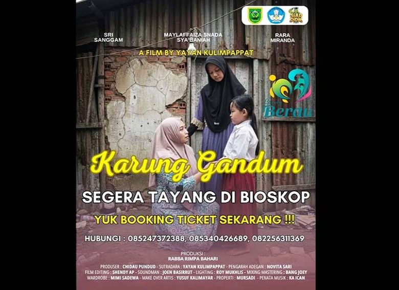 Terinspirasi Kasah Nyata di Berau “Karung Gandum Jadi Seragam Sekolah” Diangkat ke Layar Bioskop