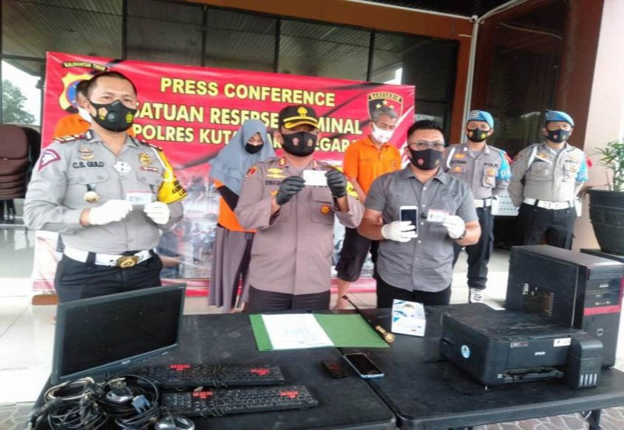 Pembuat SIM Palsu di Kukar Ditangkap Polisi