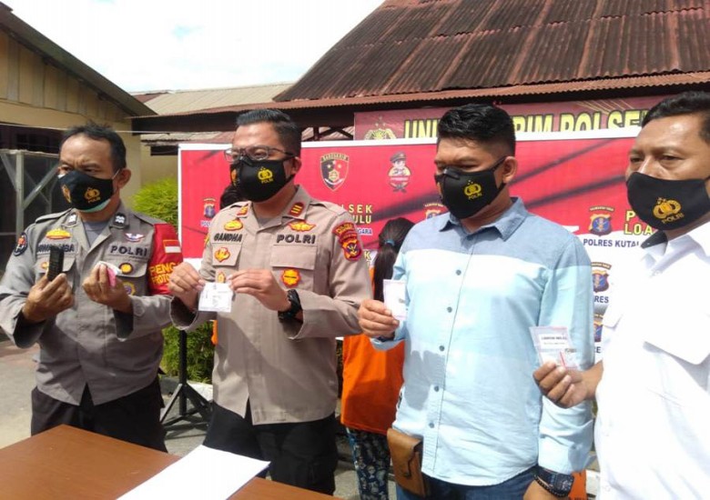 Polsek Loa Kulu Ringkus Tiga Pengedar Sabu
