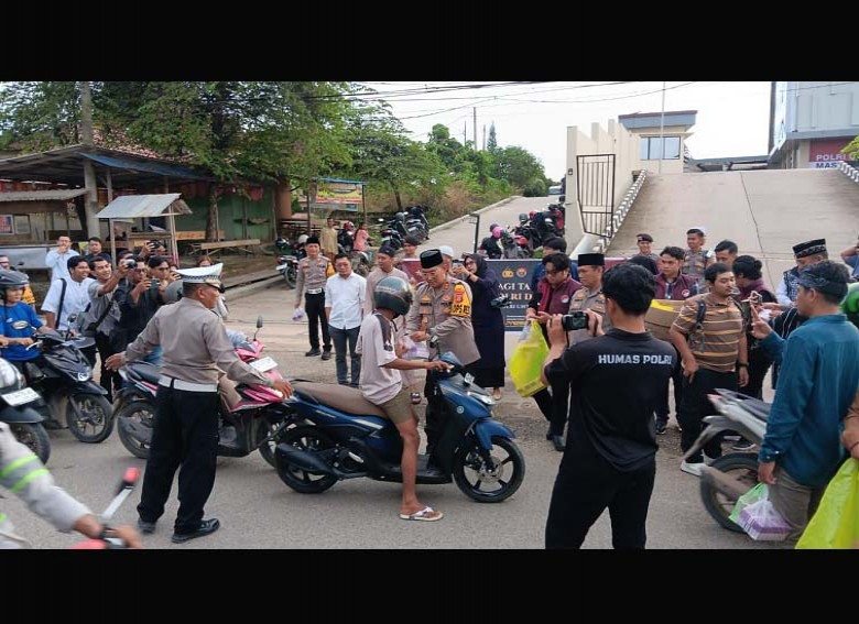 Libatkan Awak Media Polres Berau Gelar Kegiatan Sosial Ramadan