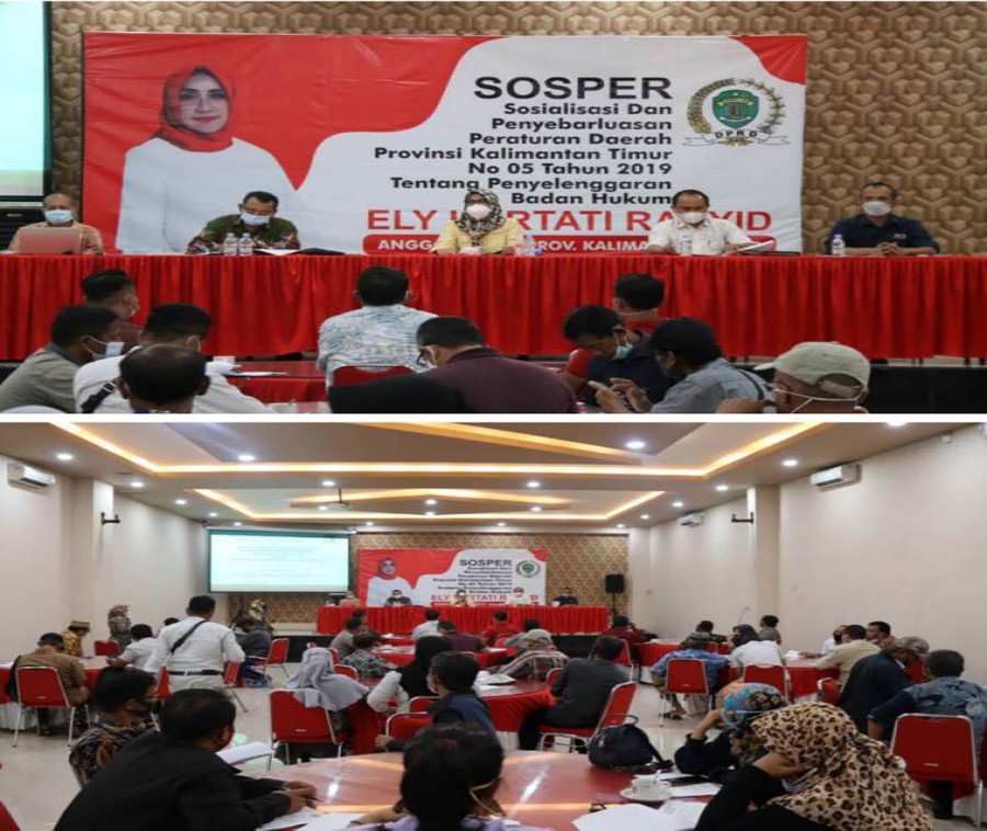 Wakil Ketua Komisi IV DPRD Kaltim Elly Hartati: Perda Bantuan Hukum Penting Disosialisasikan