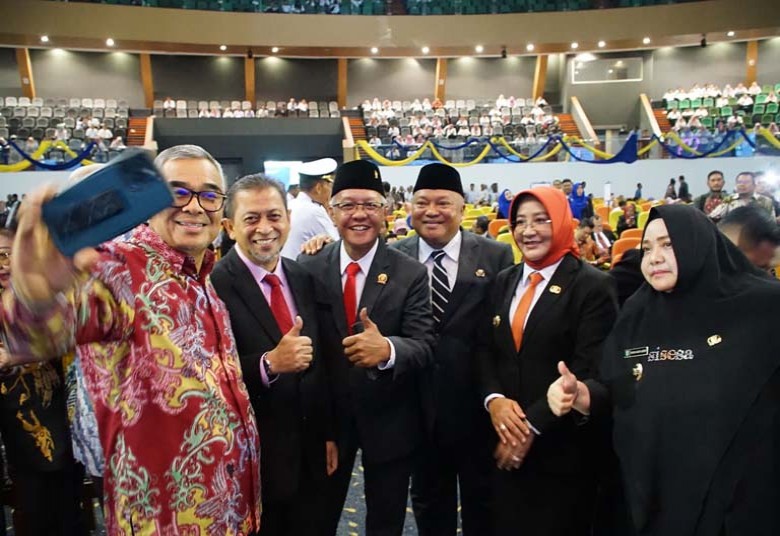 Hadiri Pisah Sambut Gubernur Kaltim, Pesan Isran-Hadi jadi Perhatian Bupati