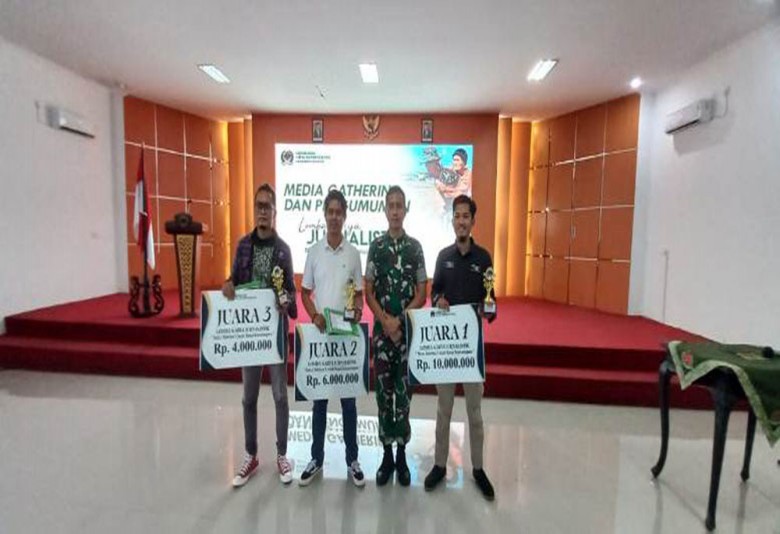 Kodim 0906 Kukar Umumkan Pemenang Lomba Karya Jurnalistik 2022