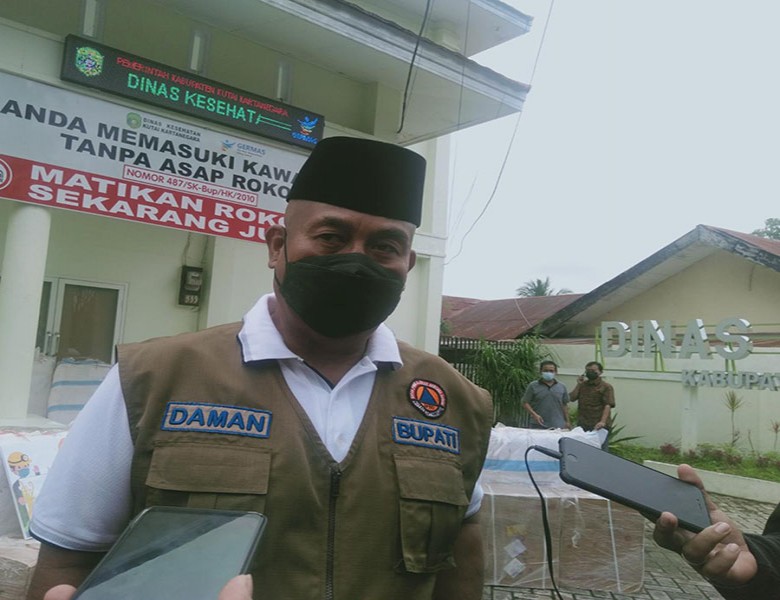 Capaian Vaksinasi Covid di Kukar 17 Persen, Bupati Edi Damansyah Optimis Capai Target Herd Immunity