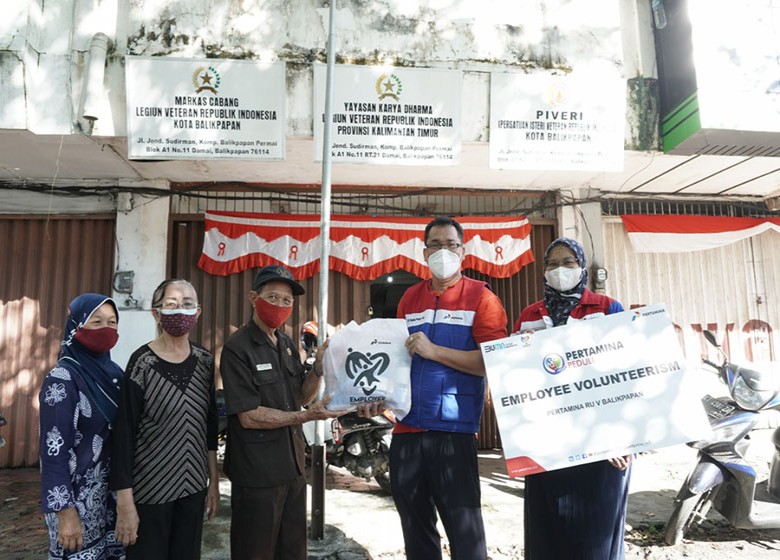 Memperingati Hari Kemerdekaan, Pertamina Berbagi dengan LVRI