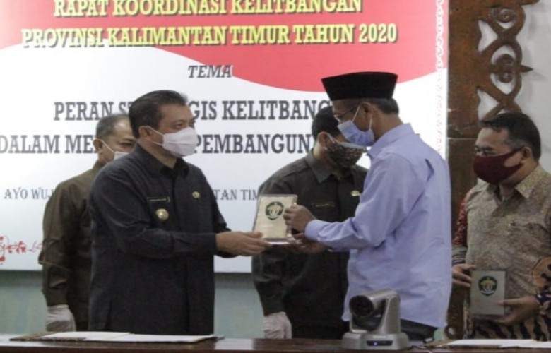 Buka Rakorda Kelitbangan Kaltim, Wagub: Kerja Keras dan Inovatif