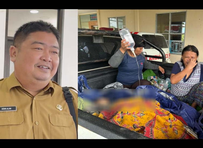 Seorang Suami Tega Habisi Istrinya yang Hamin dan 2 Anaknya di Kecamatan Segah Kabupaten Berau