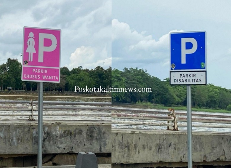 Berikan Fasilitas Publik Ramah Kalangan, Dishub Kukar Sediakan Parkir Khusus Wanita dan Disabilitas