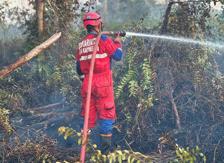 67 Kejadian Karhutla di Kukar Capai 915 Hektare, Pemkab Siapkan Pos Terpadu hingga Desa