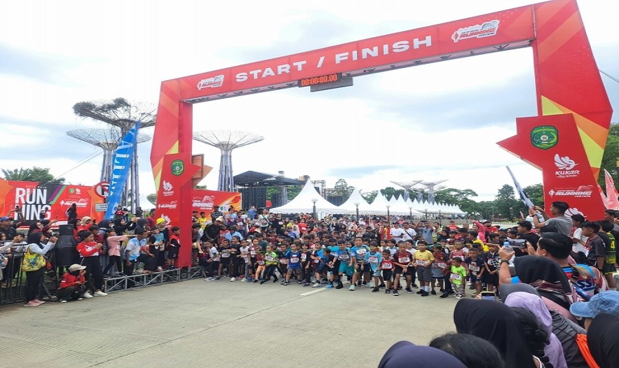 Kota Raja Festival Running Dimulai, Disambut Antusias Peserta