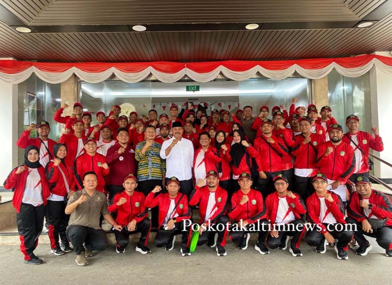Kontingen Porprov KORPRI Kukar Siap Berlaga di Paser,  Bupati: Harus Juara dan Jaga Nama Baik Daerah
