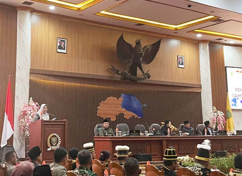 Bupati dan Wakil Bupati Berau 2025-2030 Sampaikan Pidato Perdana di Rapat Paripurna DPRD Berau