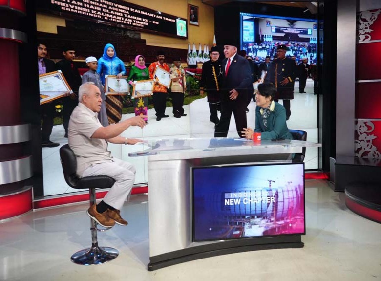 Wawancara Khusus Dengan Presenter Desi Anwar, Gubernur Paparkan Dampak Positif Pemindahan IKN