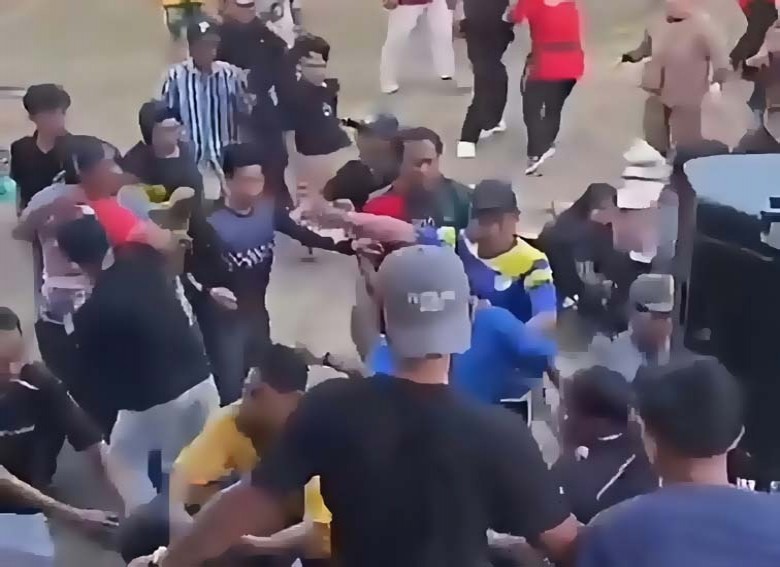 Final Sepak Bola U-14 di Sebulu Ricuh, Panitia dan Suporter Terlibat Bentrok