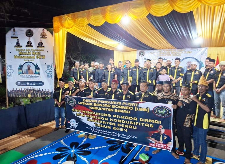 DPP LBB Berau Deklarasi Pilkada Damai 2024, Komitmen Menjaga Ketertiban di Bumi Batiwakkal