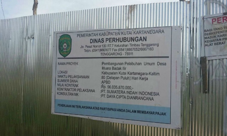 Kukar Miliki Pelabuhan Umum Senilai Rp58 Miliar